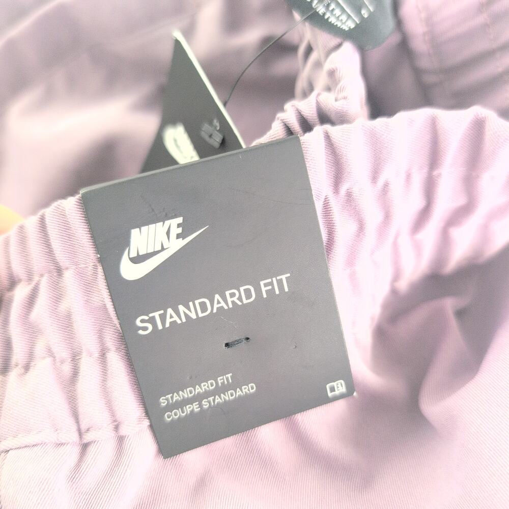 Nike NWT Purple Woven Sportswear Swoosh Lounge Pants Sz Large Athleisure Jogger - Picture 9 of 13